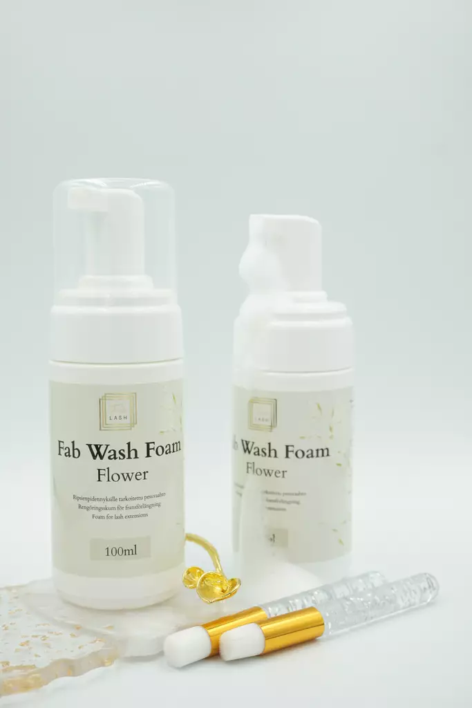 Fab Wash Foam Flower 100ml - Ripsienpidennykset ja -tarvikkeet - 18500000 - 1