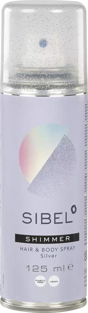 Hair&Body Shimmer Spray Silver 125ml (P005263) - Vartalonhoito - 15000600 - 1