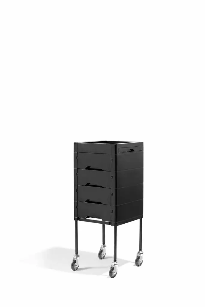 Service Trolley Secret Black (000738102) - Kampaamotyökärryt ja kampauspakit - 15000530 - 2