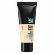 Fit Me Matte & Poreless Foundation 100 Warm Ivory 30ml - Meikkivoiteet - 24100011 - 1