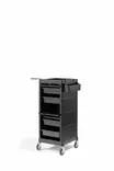 Service Trolley Discrete Black (000736102) - Kampaamotyökärryt ja kampauspakit - 15000531 - 4