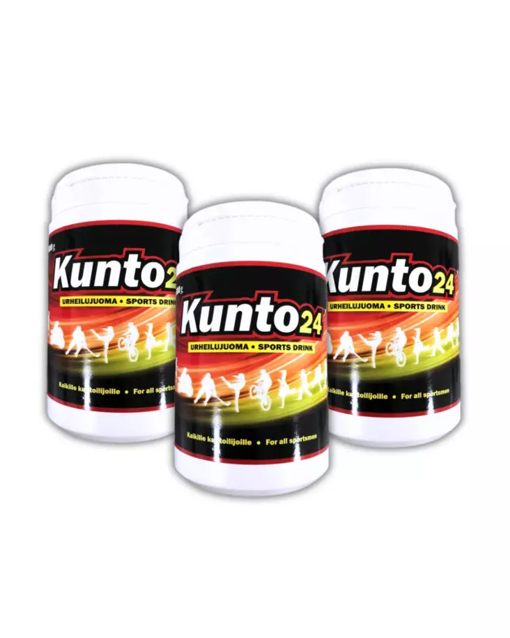 Kunto24 Urheilujuomajauhe 3kpl - Tuotepaketit - 17000471 - 1