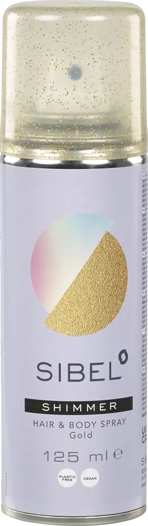 Hair&Body Shimmer Spray Gold 125ml (P005262) - Vartalonhoito - 15000601 - 1