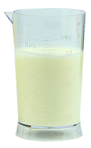 Mittakuppi 100ml (0090031) - Hiustenvärjäystarvikkeet - 15000042 - 2