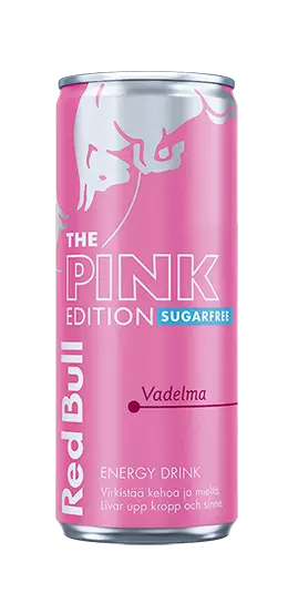 Sugarfree Pink Edition Vadelma 250ml - Juomat - 83000002 - 2