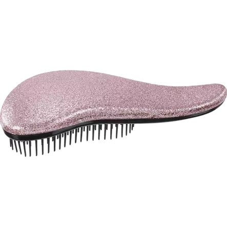 Mini Detangling Brush Glitter vaaleanpunainen - Harjat ja kammat - 15000794 - 1