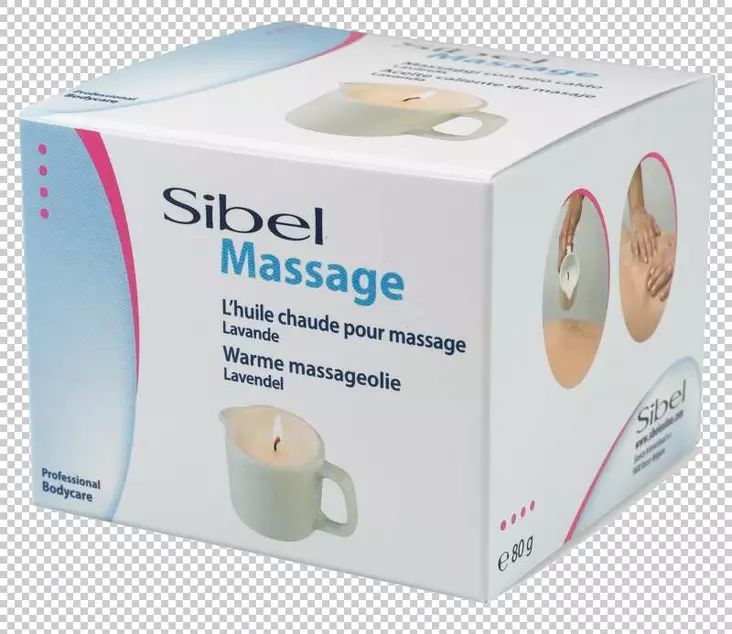 Massage Candle Lavender 80g (7410705) - Vartalonhoito - 15000564 - 1