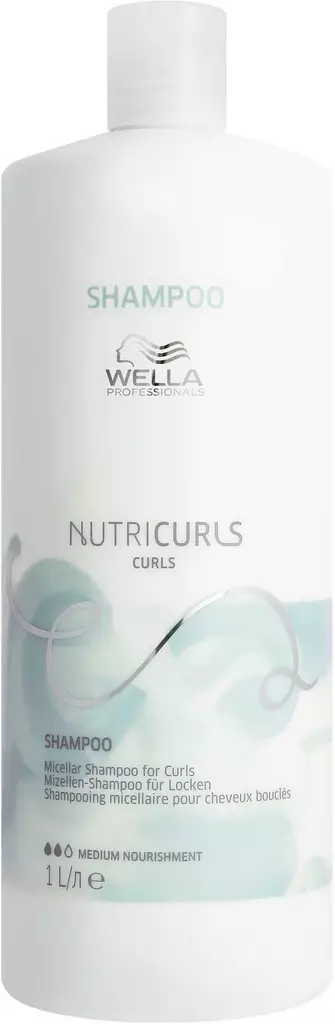 NutriCurls Shampoo for Curls 1000ml - Pesupaikkatuotteet - 13000144 - 2
