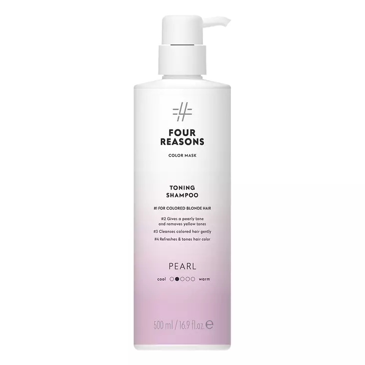 Toning SHAMPOO Pearl 500ML - Värjättyjen hiusten shampoot - 10600004 - 1
