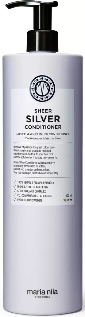 Sheer Silver Conditioner 1000ml - Maria Nila - 37000044 - 1