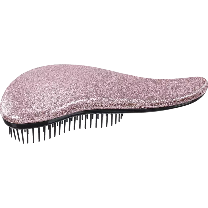 Mini Detangling Brush Glitter vaaleanpunainen - Harjat ja kammat - 15000794 - 1