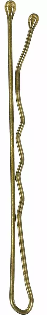 Pinni Metal Wavy 50mm 300kpl kulta (950005115) - Klipsit, pinnit ja hiuslenkit - 15000545 - 1