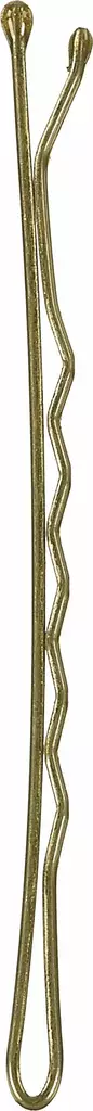 Pinni Metal Wavy 70mm 300kpl kulta (970007115) - Klipsit, pinnit ja hiuslenkit - 15000546 - 1