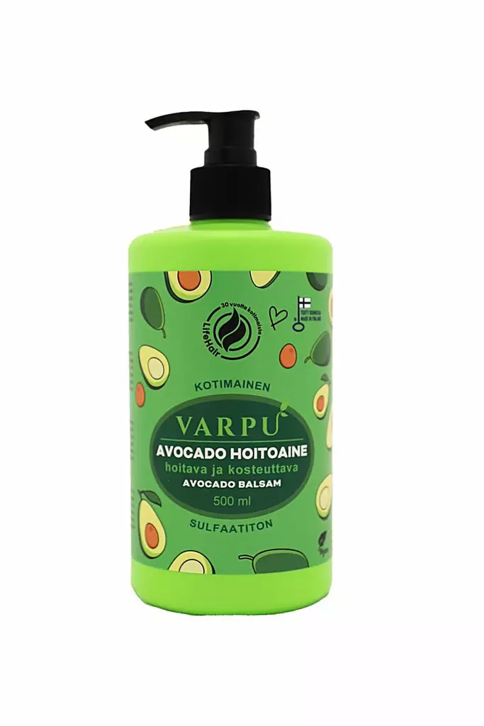Varpu Avocado hoitoaine 500ml - Kostetuttavat hoitoaineet - 17600006 - 1