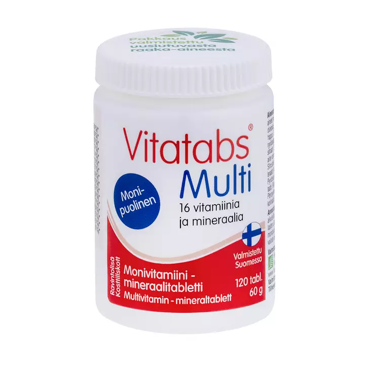 Vitatabs Multi 120 tabl. / 60 g - Ravintolisät - 81000026 - 1