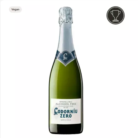 Codorniu Sparkling Zero 0,5% - Juomat - 83000017 - 2