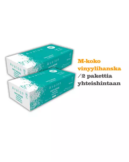 Vinyylihanskapaketti 2pkt M - Tuotepaketit - 17000507 - 1
