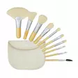 Meikkisivellinsetti bambu/valkoinen 10kpl (70595) - Meikit ja ihonhoito - 24200007 - 1