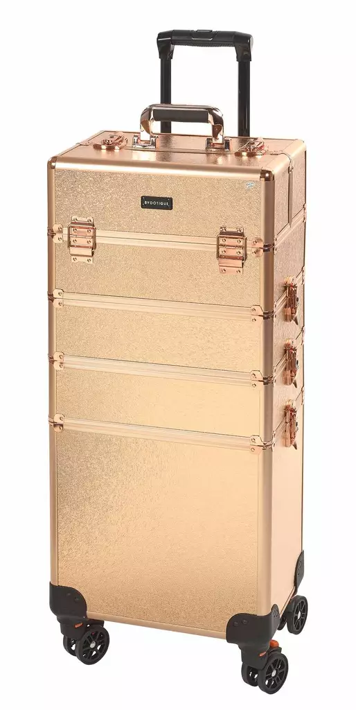 Trolley Case Rose Gold (P005169) - Kampaamotyökärryt ja kampauspakit - 15000567 - 1