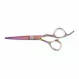Cisoria Cutting Scissors Pink Sparkle Offset 5.5" (P003655) - Hiustenleikkuusakset - 15000608 - 1