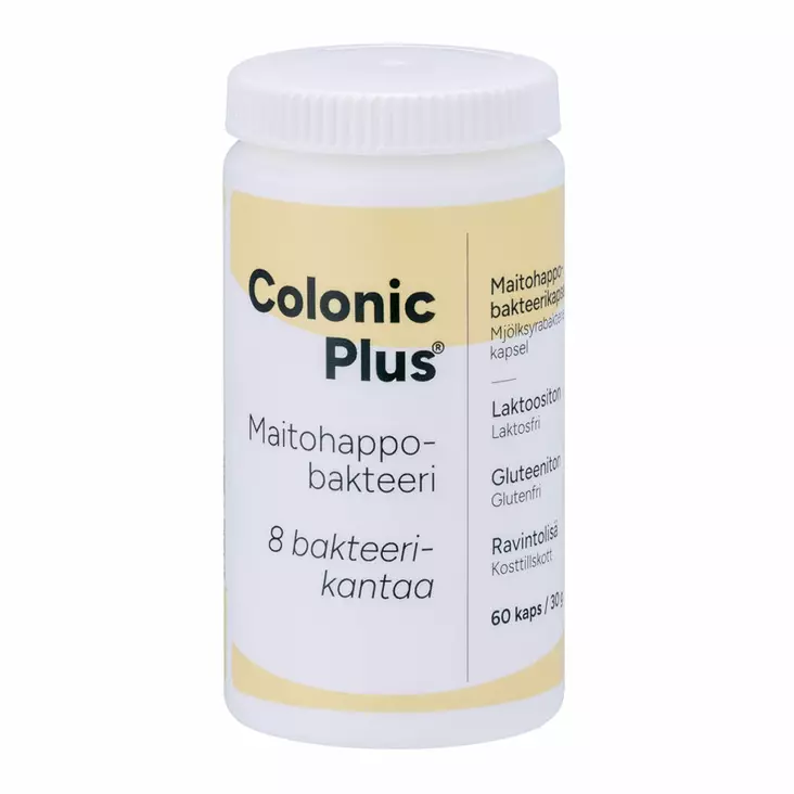 Colonic Plus Maitohappo­bakteerikapseli 60 kaps. / 30g - Ravintolisät - 81000038 - 4