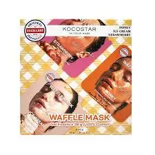 Waffle Mask Kit 3kpl - Kasvot - 4310098 - 1