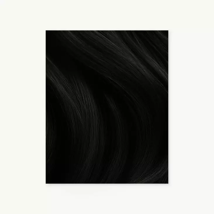 Evoque Tape Weft BLACK 50cm (LB09) - Teippipidennykset - 22700028 - 1