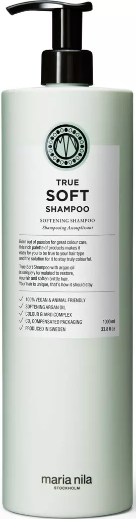 True Soft Shampoo 1000ml - Maria Nila - 37000058 - 1