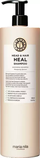 Head & Hair Heal Shampoo 1000ml - Maria Nila - 37000019 - 1