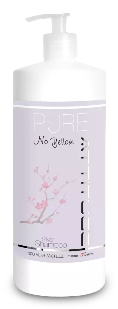 PURE No Yellow Shampoo 1000ml - Pesupaikkatuotteet - 31000029 - 1