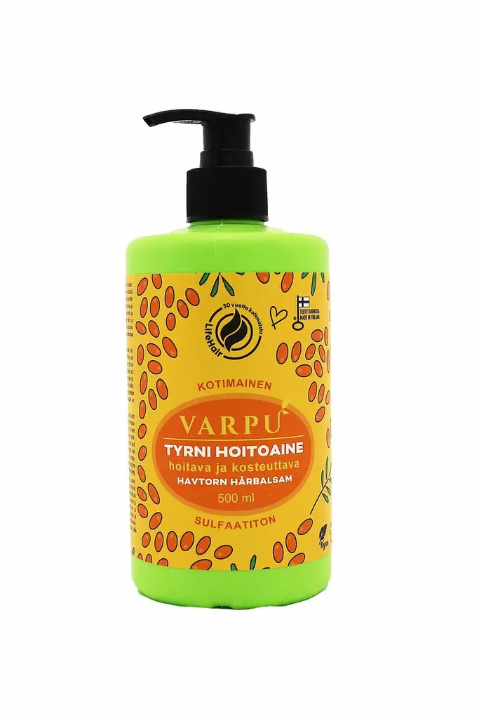 Varpu Tyrni hoitoaine 500ml - Värjättyjen hiusten hoitoaineet - 17600009 - 1