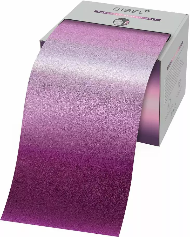 Gradient Ruby Embossed Alufoil Roll (P005811) - Foliot - 15000769 - 1