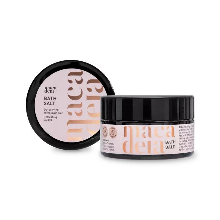 Detoxifying Himalayan salt with refreshing scent of Guava Bath Salt 200g - Vartalonhoito - 34000009 - 1