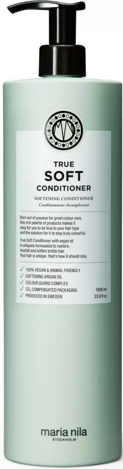 True Soft Conditioner 1000ml - Maria Nila - 37000059 - 1