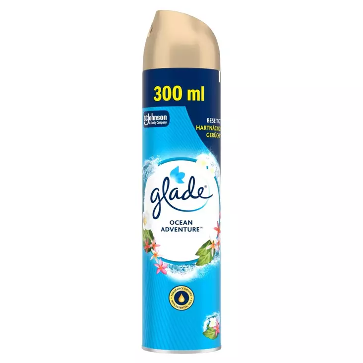 Glade Aerosil Ocean Adventure 300ml - Siivoustarvikkeet - 6400039 - 1